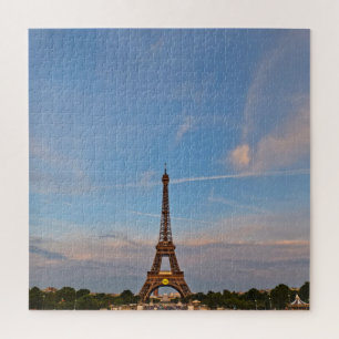 Puzzle Blue Skies et la Tour Eiffel - 20x20 - 676 pcs.