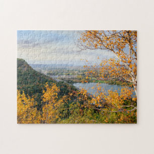 Puzzle Bluff et panorama de bouleau