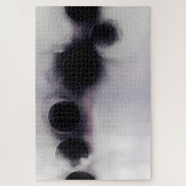 Puzzle Blush Orbit Abstract (Vertical)