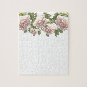 Puzzle Blushing Ivory Peach Rose