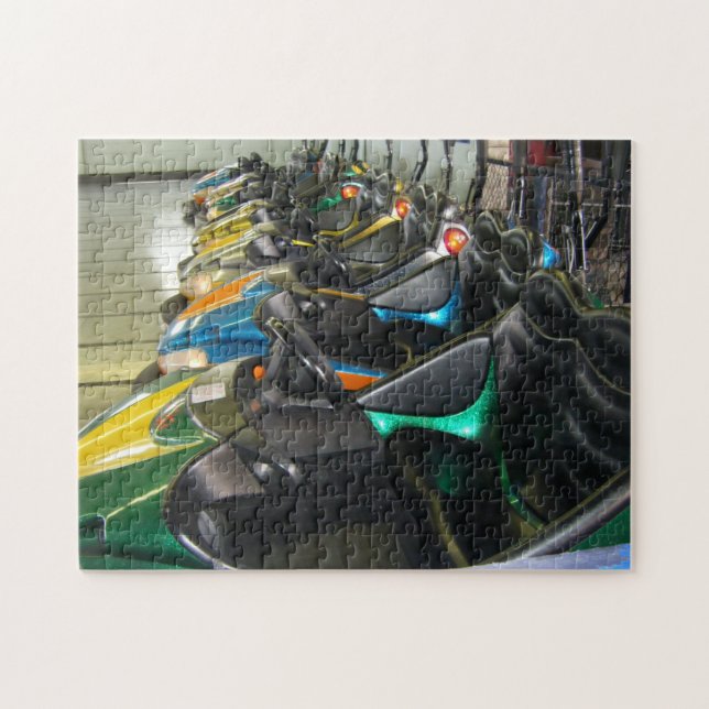 Puzzle Boardwalk Bumper Cars Rehoboth Beach, DE Photo (Horizontal)