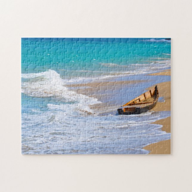 Puzzle Boat Wreck Porto Rico. (Horizontal)