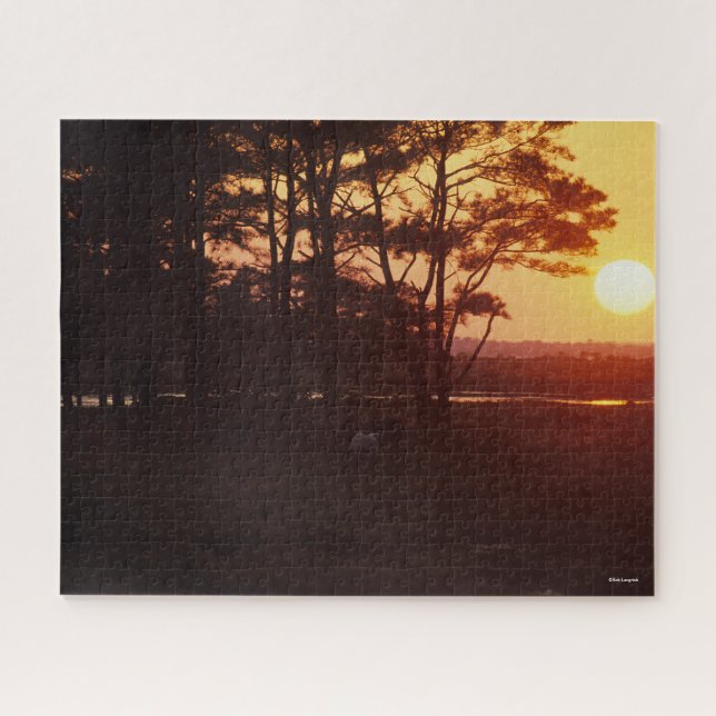 Puzzle Bob Langrish | Coucher de soleil sur le pâturage d (Horizontal)