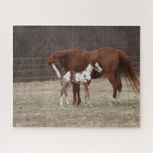 Puzzle Bob Langrish | Quartier Cheval Mare et Peinture Fo (Horizontal)