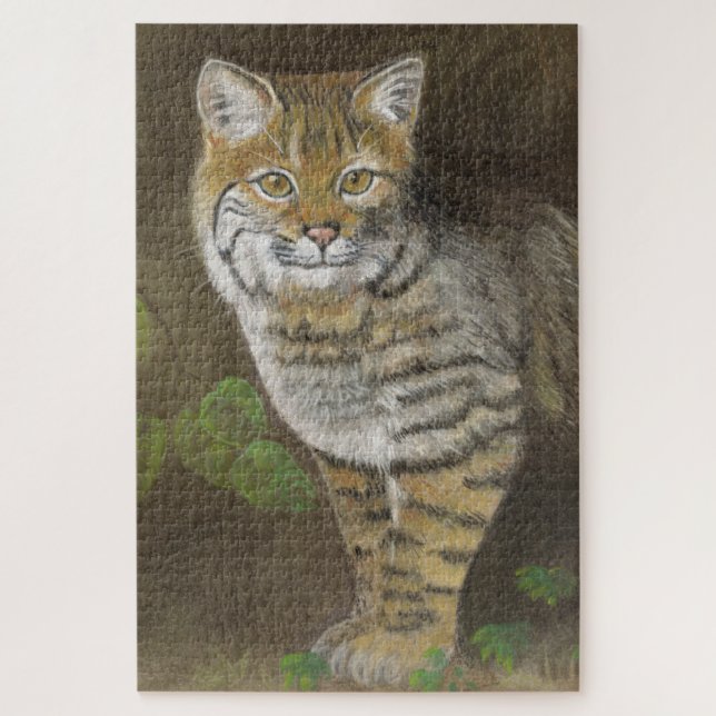 Puzzle Bobcat (Vertical)