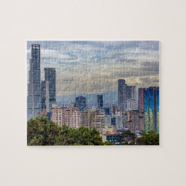 Puzzle Bogotá, Colombia City Skyline (Horizontal)