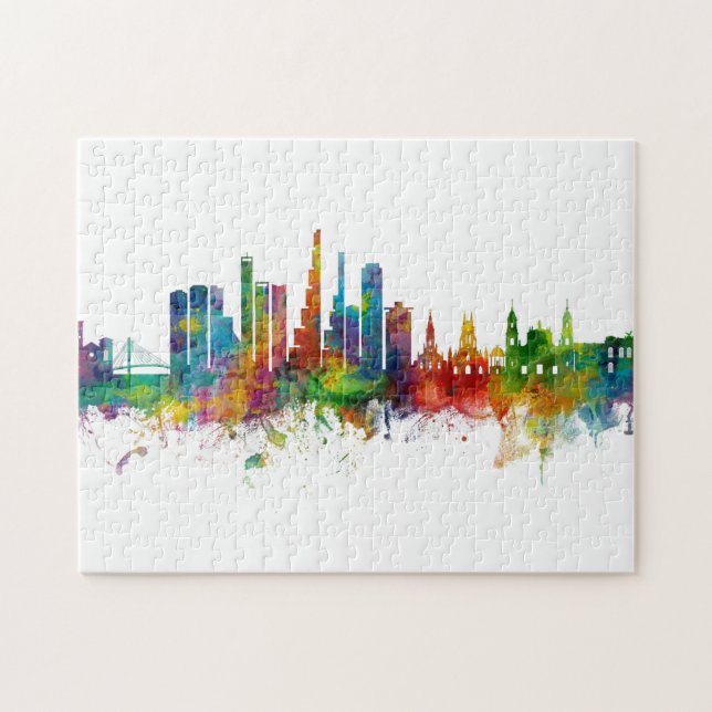 Puzzle Bogotá Colombia Skyline (Horizontal)