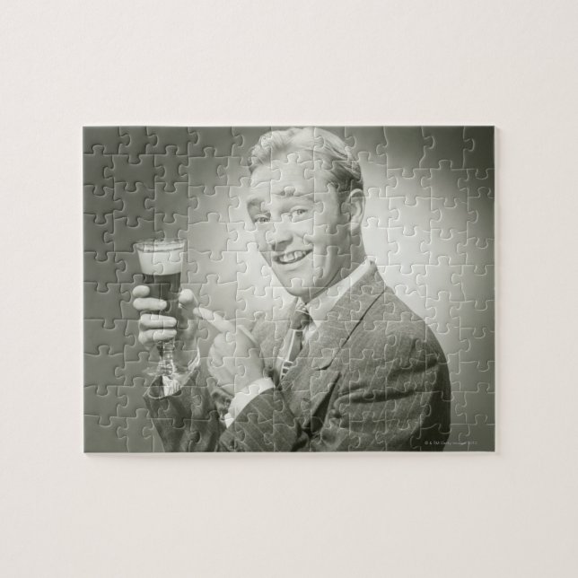 Puzzle Boire d'homme (Horizontal)