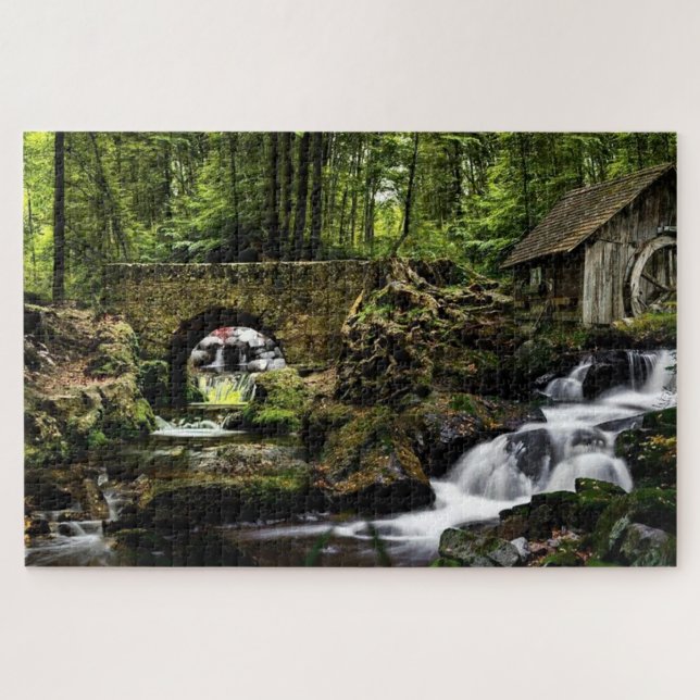 Puzzle Bois Cabine (Horizontal)