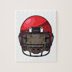Puzzle Bois de football Sports
