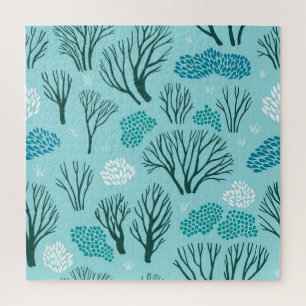 Puzzle Bois d'hiver : Vintage sans fil