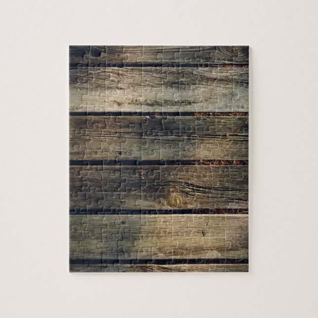Puzzle Bois rustique de grange (Vertical)