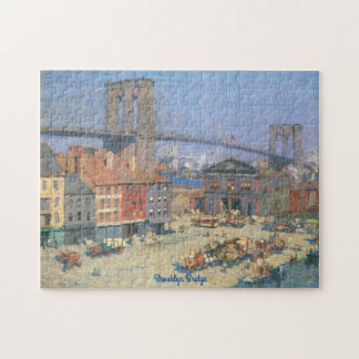 Puzzle Boîte-cadeau vintage de casse-tête de pont de