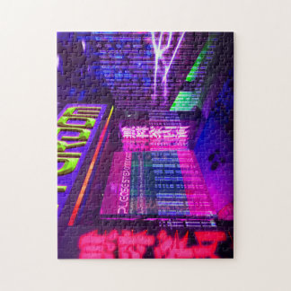 Puzzle Boîte de nuit futuriste de Cyberpunk