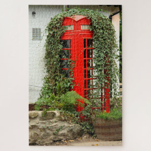 Puzzle Boîte téléphonique rouge 1014-pc