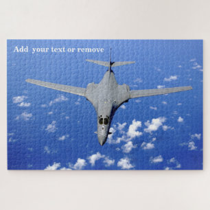 Puzzle bombardier B-1 Lancer supersonic long range,
