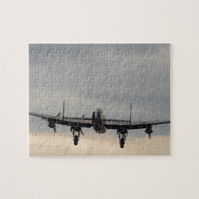 Puzzle Bombardier Lancaster vu de derrière (Horizontal)