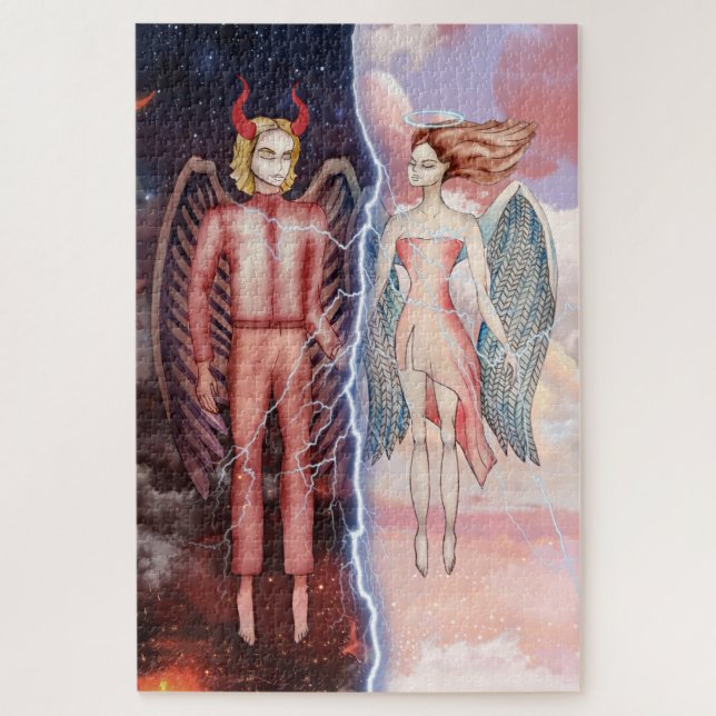 Puzzle Bon Vs Mauvais (Vertical)