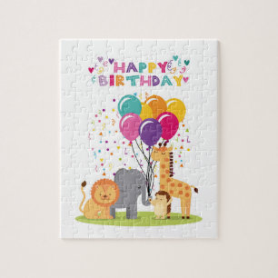 Puzzle Bonne conception d'anniversaire