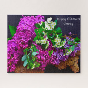 Puzzle Bonne Mamie de Noël.