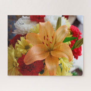 Puzzle Bonne Mamie de Noël.