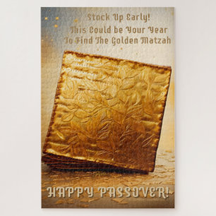 Puzzle Bonne Pâque ! Golden Matzah