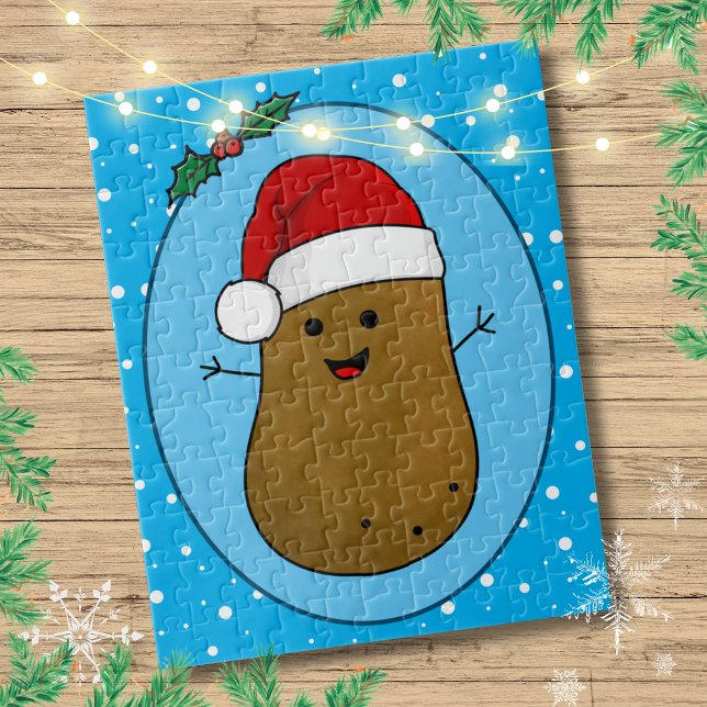 Puzzle Bonne pomme de terre de Noël (Happy Christmas Potato Puzzle)