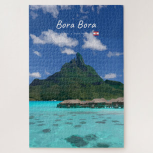 Puzzle Bora Bora, Polynésie française - Resort de plage