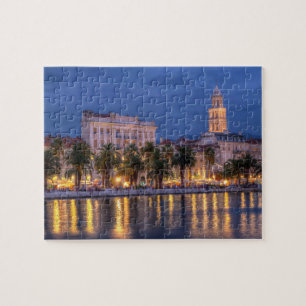 Puzzle Bord de mer de Riva, fente, Croatie