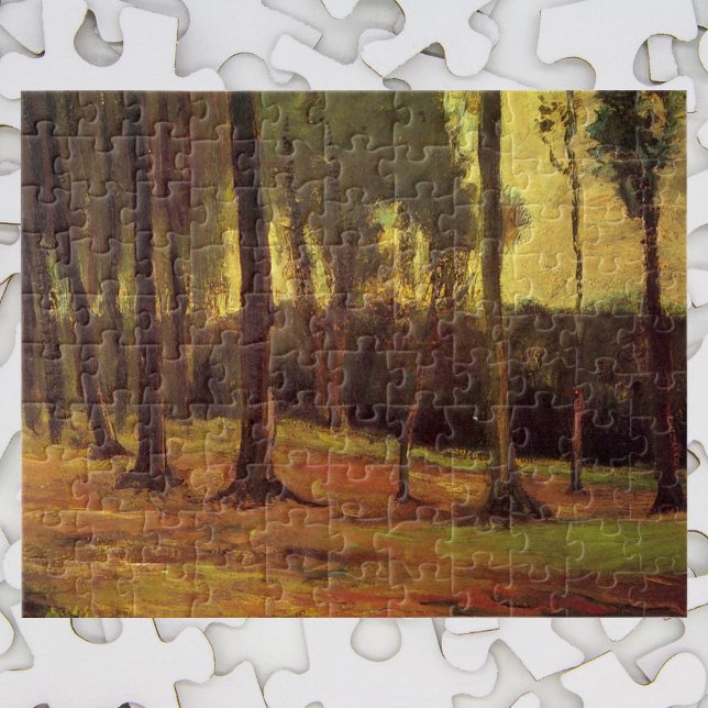 Puzzle Bord d'un bois par Vincent van Gogh (Créateur téléchargé)