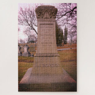 Puzzle Borden Monument, Fall River, MA - A.J. Borden