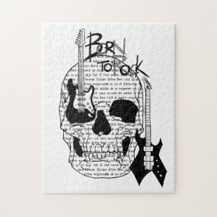 Puzzle “Born to Rock "