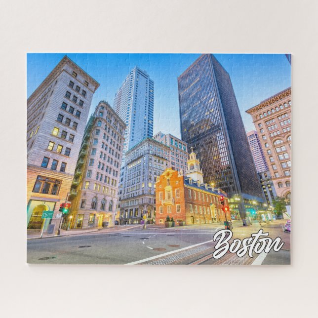 Puzzle Boston, Massachusetts, États-Unis (Horizontal)