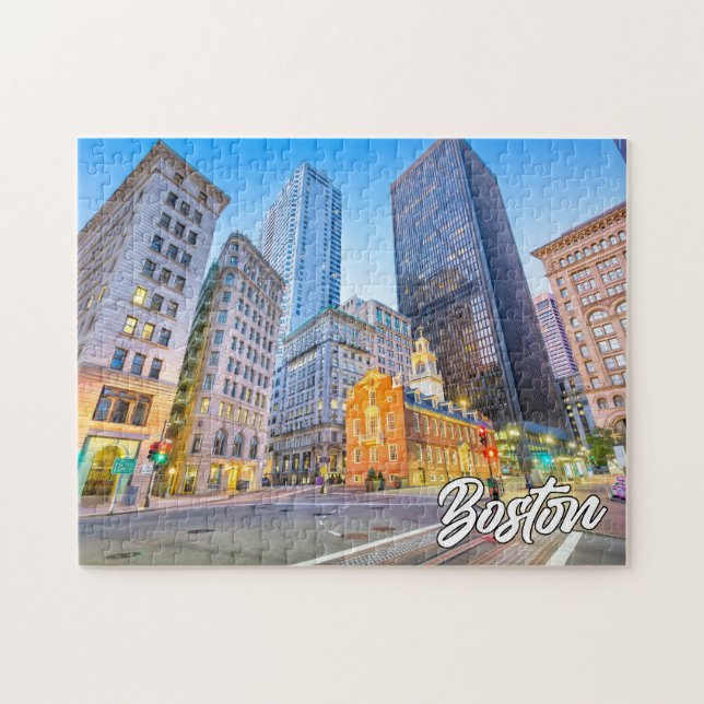 Puzzle Boston, Massachusetts, États-Unis (Horizontal)