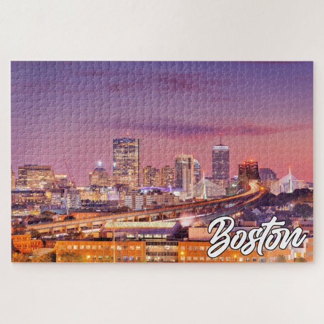 Puzzle Boston, Massachusetts, États-Unis (Horizontal)