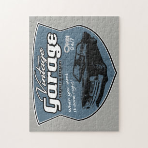 Puzzle Bouclier vintage de garage de GTO