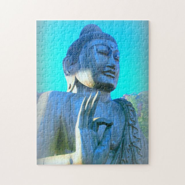Puzzle Bouddha bleu (Vertical)