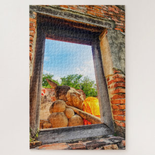 Puzzle Bouddha couché, Ayutthaya