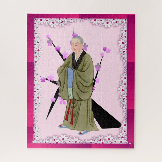 Puzzle bouddhiste Moine Jigsaw (Vertical)