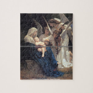 Puzzle Bouguereau - chanson de l'atterrisseur d'anges