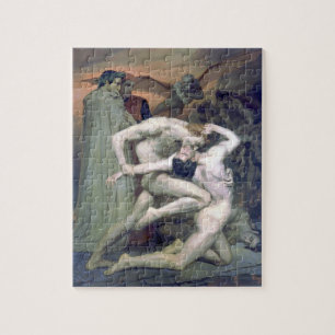 Puzzle Bouguereau - Dante et Virgile en Enfers
