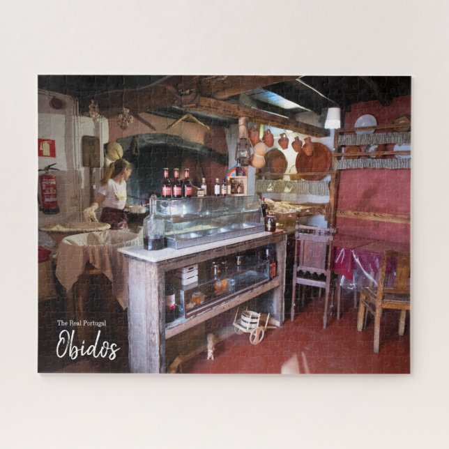 Puzzle Boulangerie Obidos - Portugal (Horizontal)