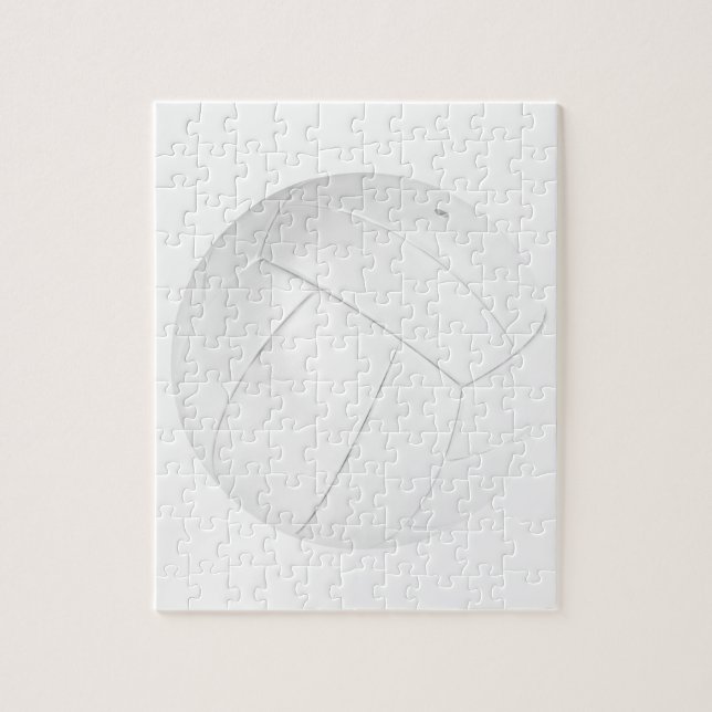 Puzzle Boule blanche de volleyball (Vertical)