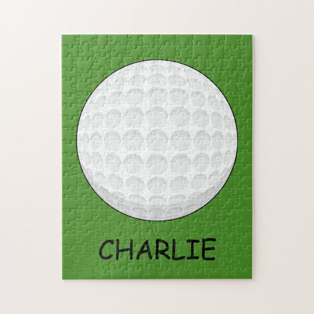 Puzzle Boule de golf Personnaliser (Vertical)