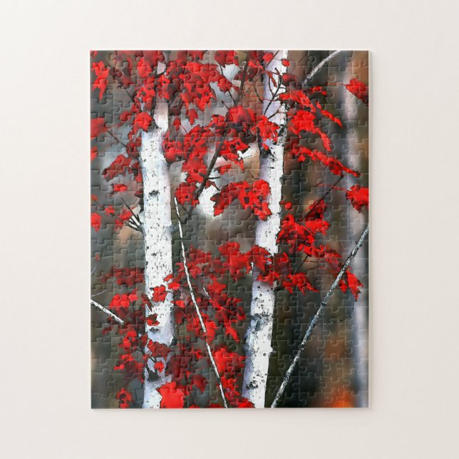 Puzzle Bouleau #2 (Vertical)