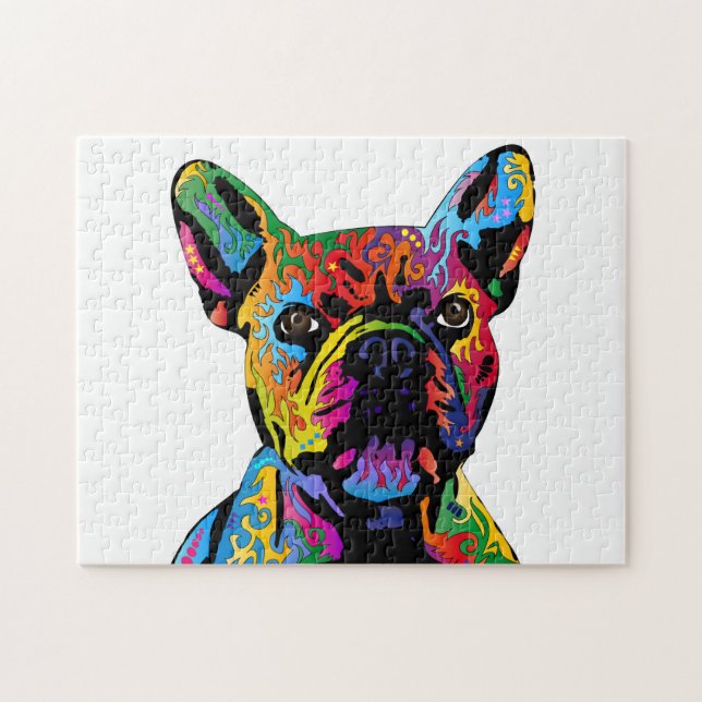 Puzzle Bouledogue français (Horizontal)