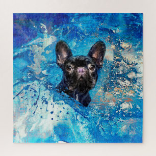 Puzzle Bouledogue français - chien de Frenchie