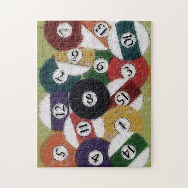 PUZZLE BOULES DE BILLARDS SALES (Vertical)