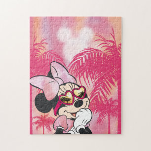 Puzzle Boulevard des Palmiers de Minnie Mouse