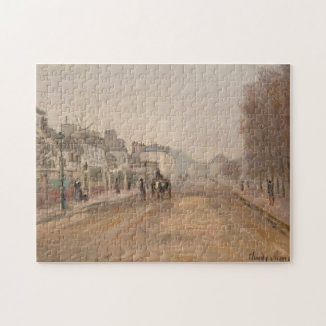 Puzzle Boulevard Heloise à Argenteuil Monet Beaux Arts (Horizontal)